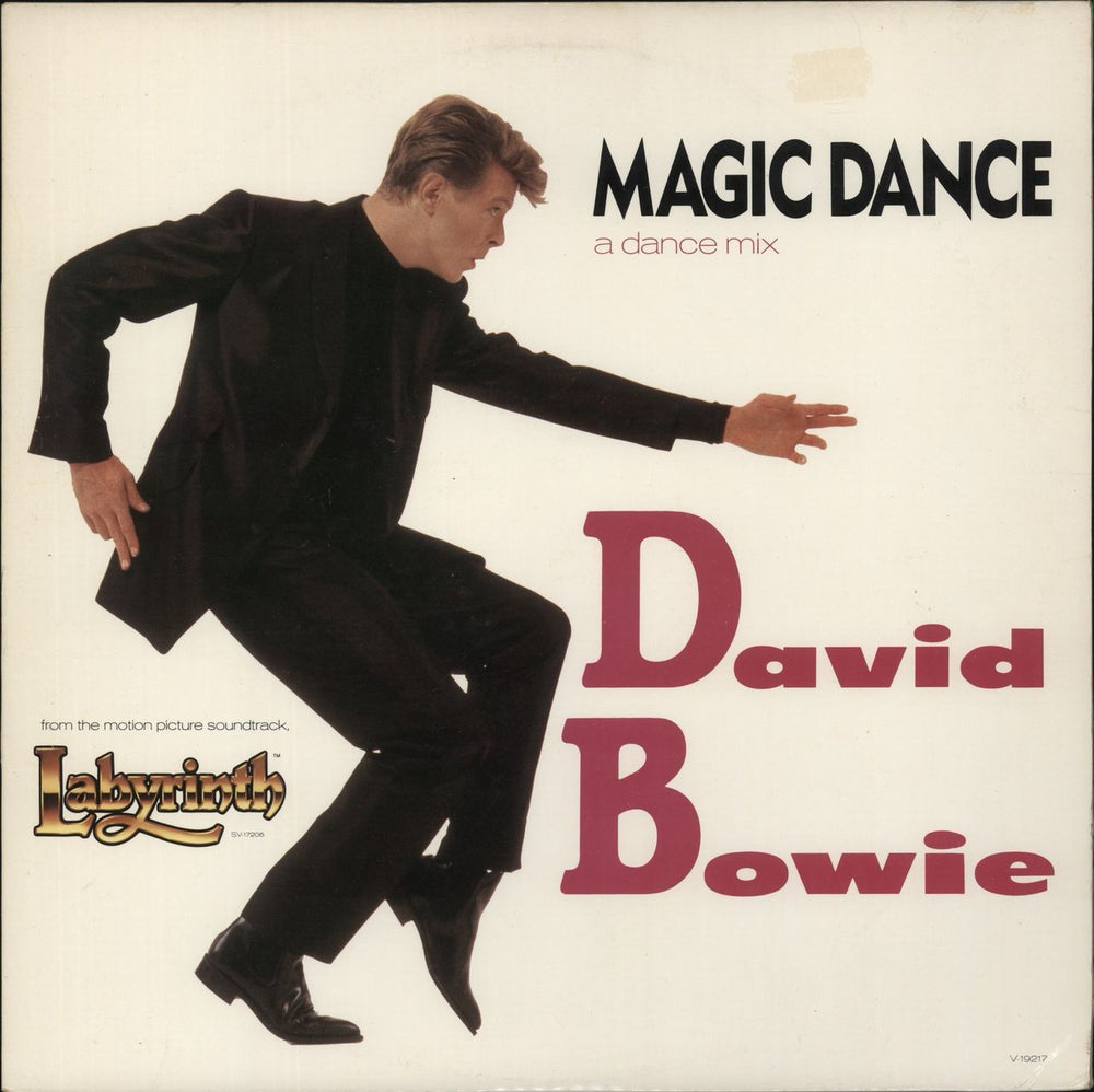 David Bowie Magic Dance US 12" vinyl single (12 inch record / Maxi-single) V-19217