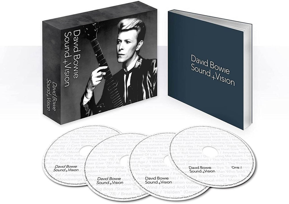 David Bowie Sound + Vision UK 4-CD album set BOW4CSO681204