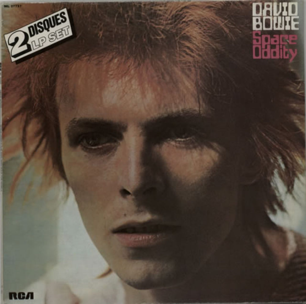 David Bowie Space Oddity / The Man Who Sold The World French 2-LP vinyl record set (Double LP Album) NL37727