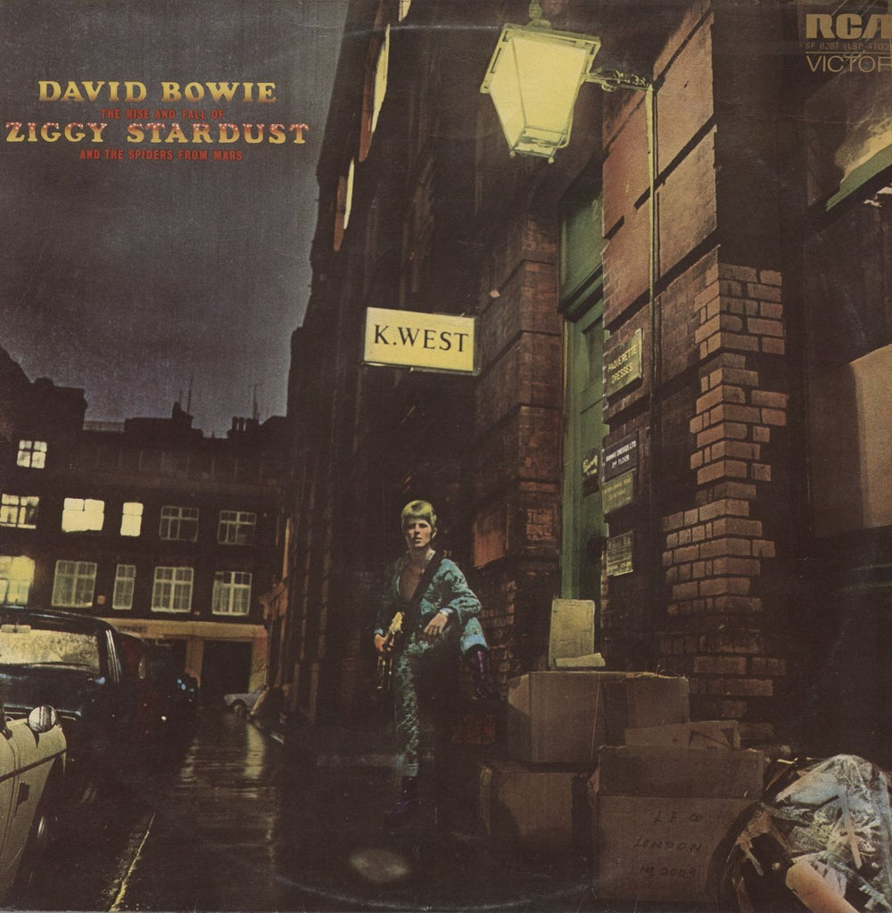 David Bowie ZIGGY STARDUST VINYL shops RECORD LP VINTAGE 1980 PRESSING