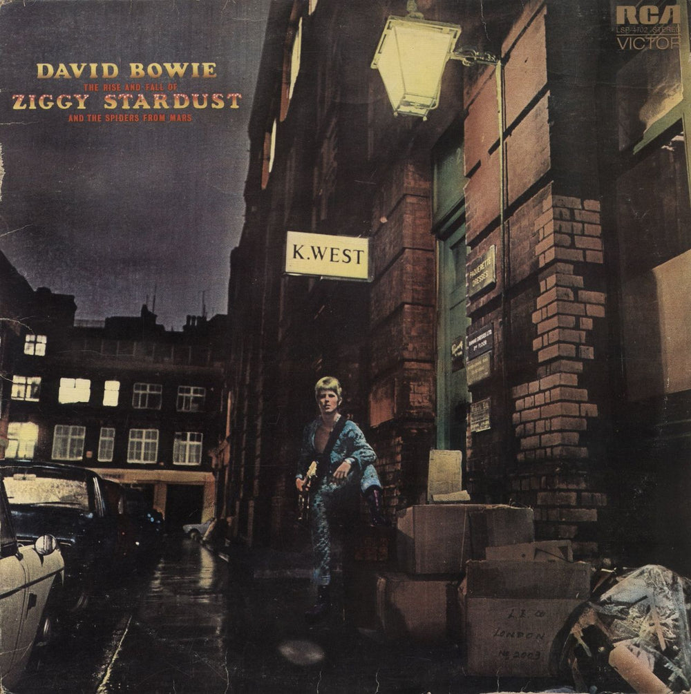David Bowie The Rise And Fall Of Ziggy Stardust And The Spiders From Mars Canadian vinyl LP album (LP record) SF-8287