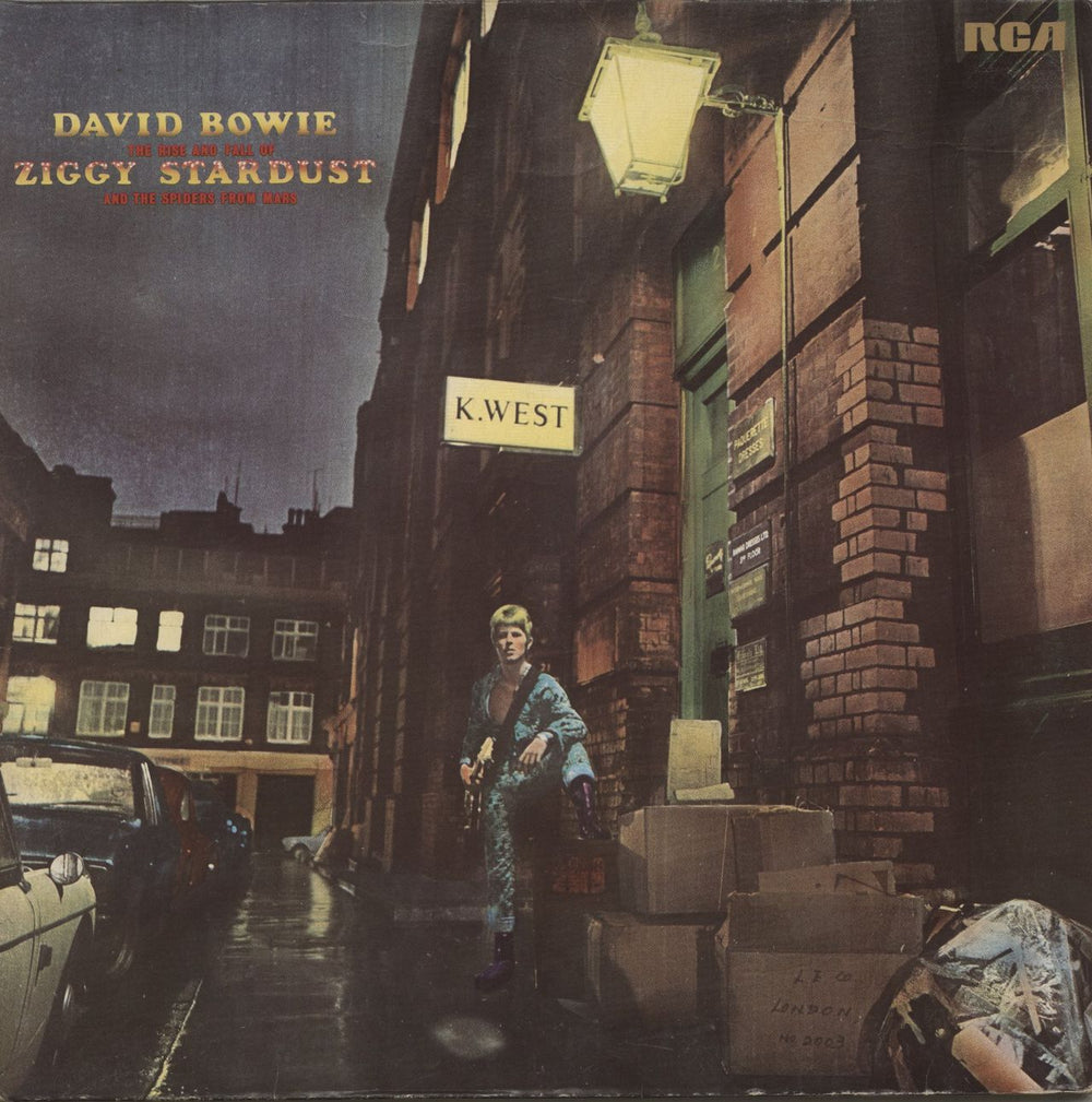 David Bowie The Rise And Fall Of Ziggy Stardust And The Spiders From Mars German vinyl LP album (LP record) LSP4702