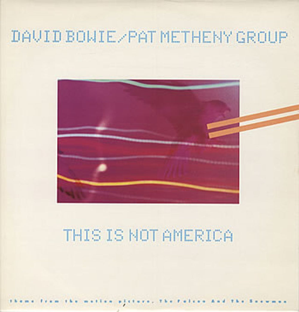 David Bowie This Is Not America UK 12" vinyl single (12 inch record / Maxi-single) 12EA190