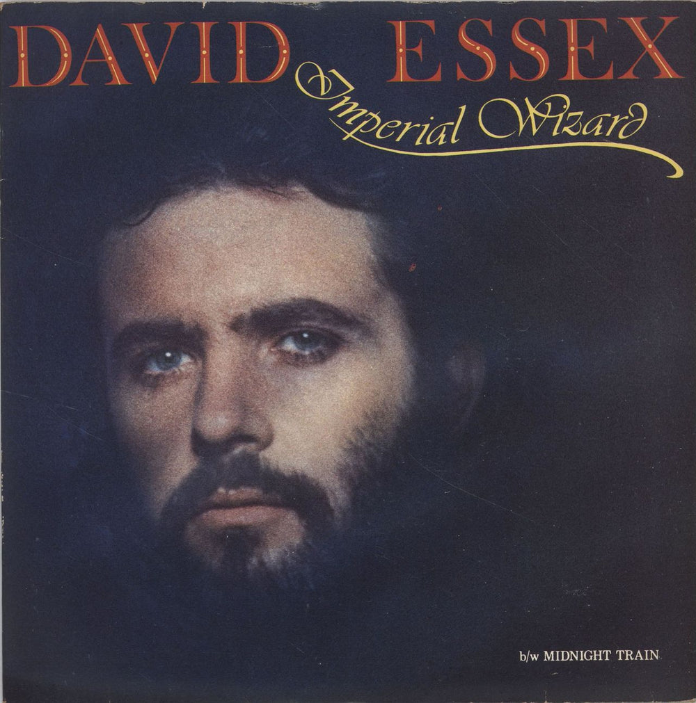 David Essex Imperial Wizard - Blue Vinyl UK 7" vinyl single (7 inch record / 45) 6007202