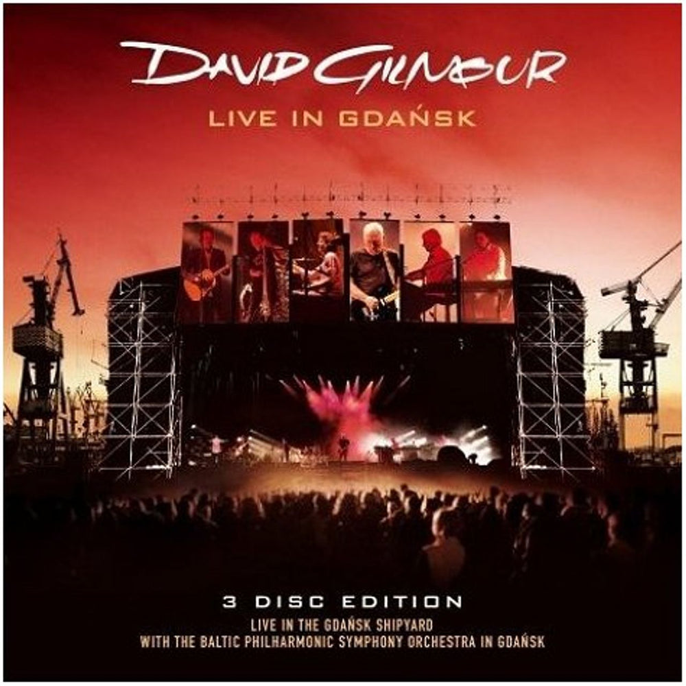 David Gilmour Live In Gdansk UK 3-disc CD/DVD Set 2354892