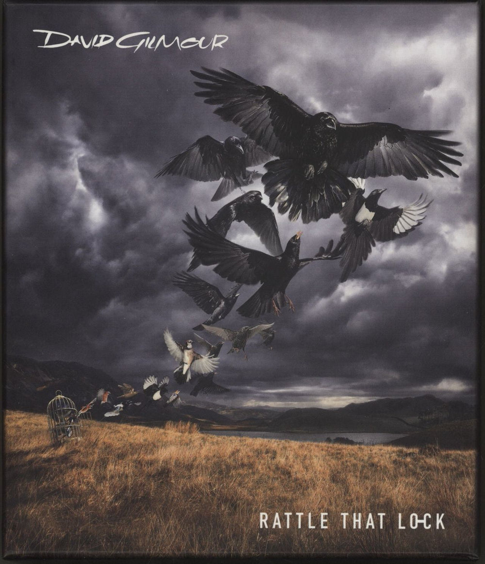 David Gilmour Rattle That Lock - CD + Blu-Ray Disc - Deluxe Edition UK CD Album Box Set 88875123282