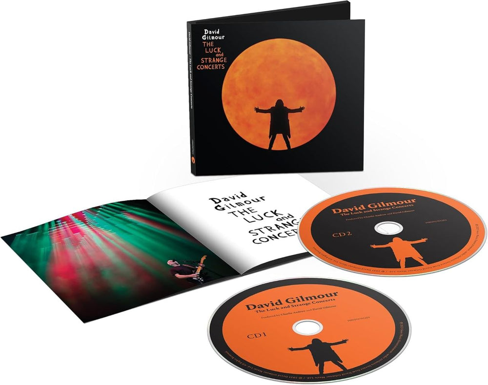 David Gilmour The Luck And Strange Concerts - Digisleeve + Booklet - Sealed UK 2 CD album set (Double CD) 19802927022