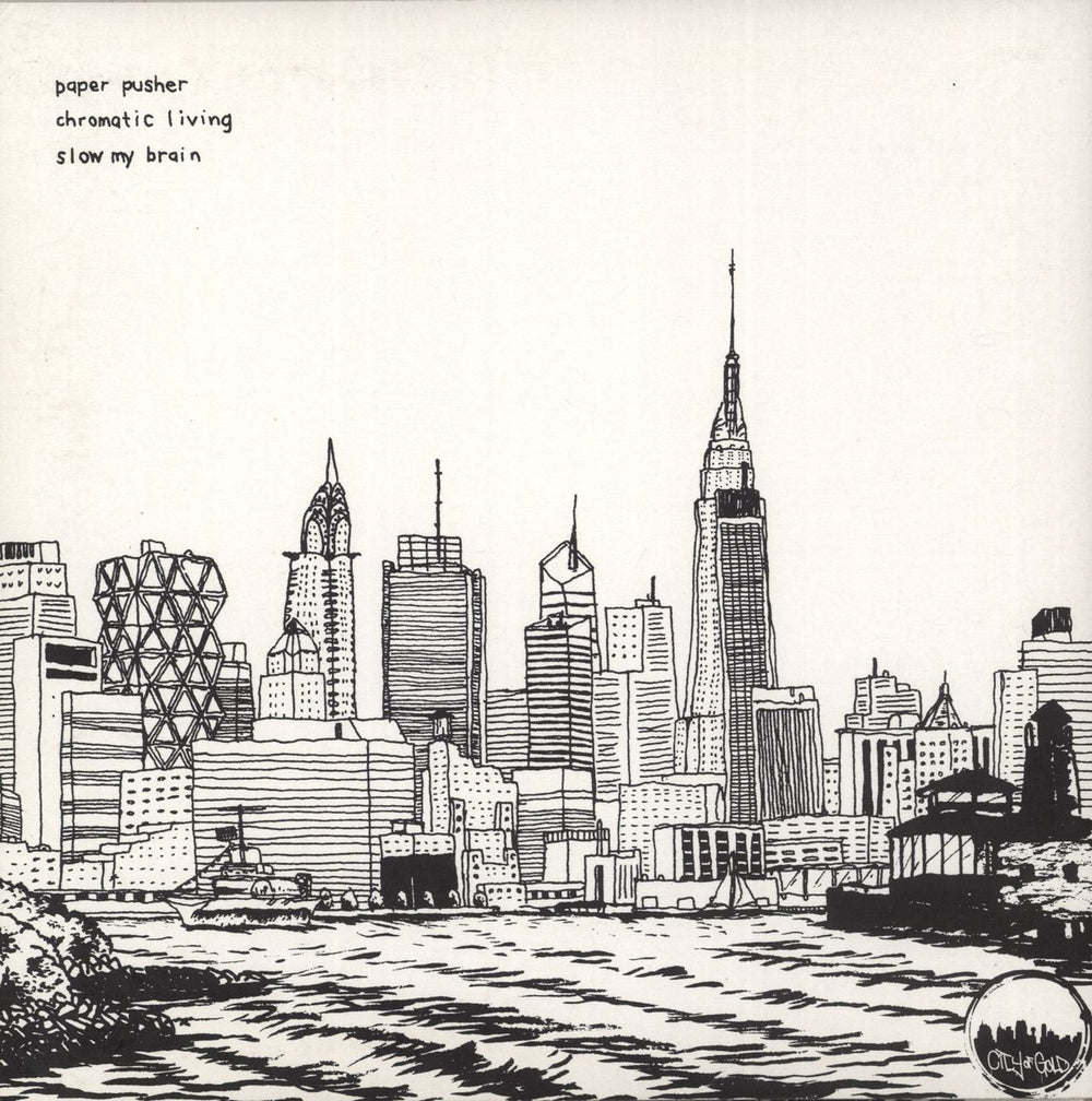 Daytrader Demo - Clear Vinyl UK 7" vinyl single (7 inch record / 45)