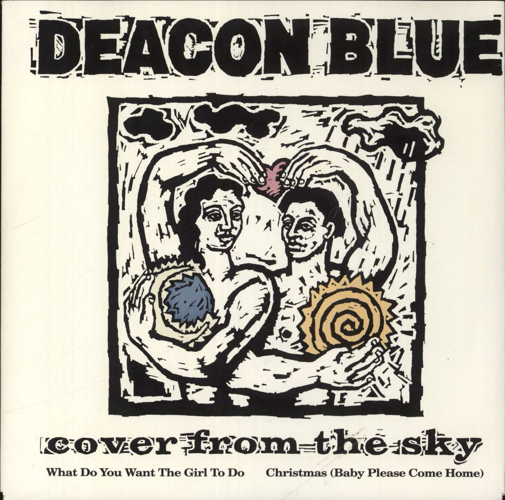 Deacon Blue Cover From The Sky UK 7" vinyl single (7 inch record / 45) 6576737