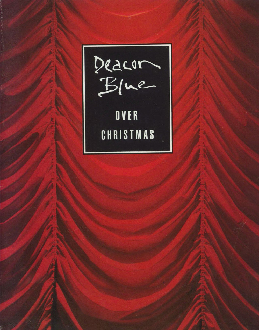 Deacon Blue Over Christmas UK tour programme TOUR PRGRAMME