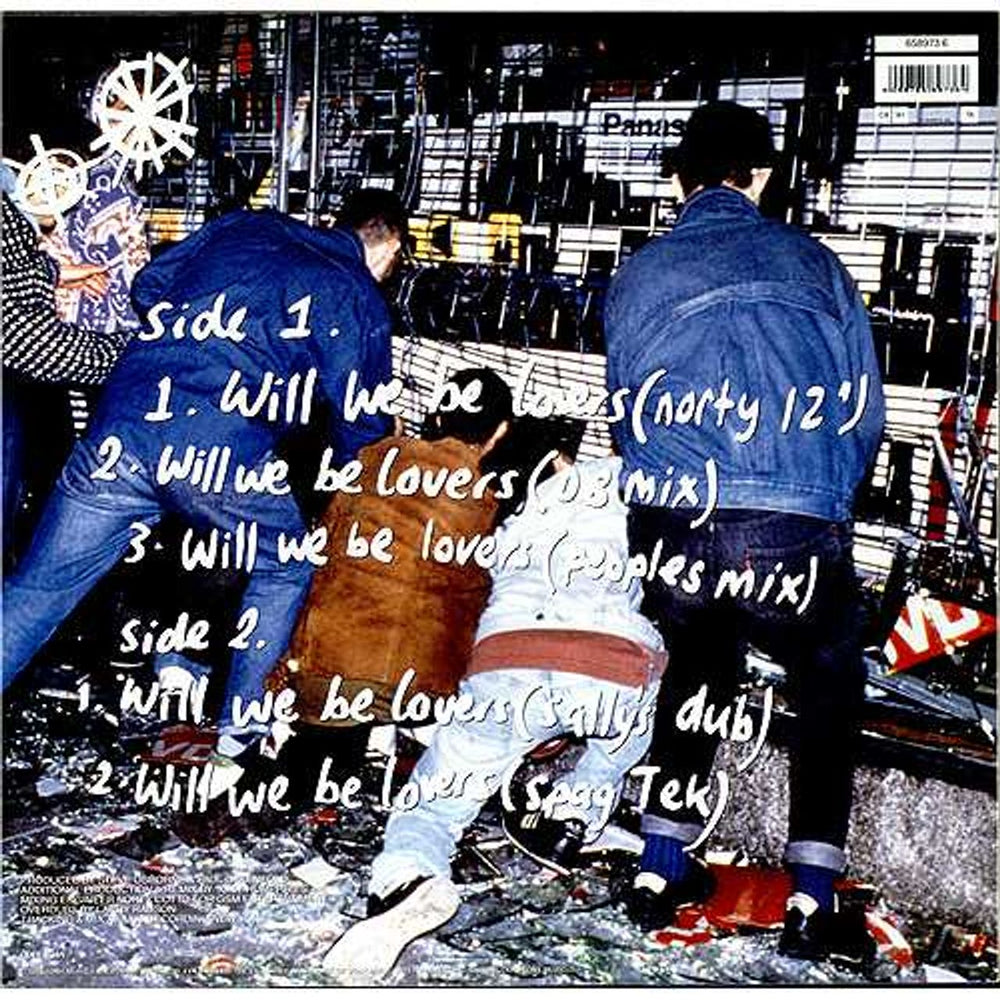 Deacon Blue Will We Be Lovers - Hypesticker UK 12" vinyl single (12 inch record / Maxi-single)