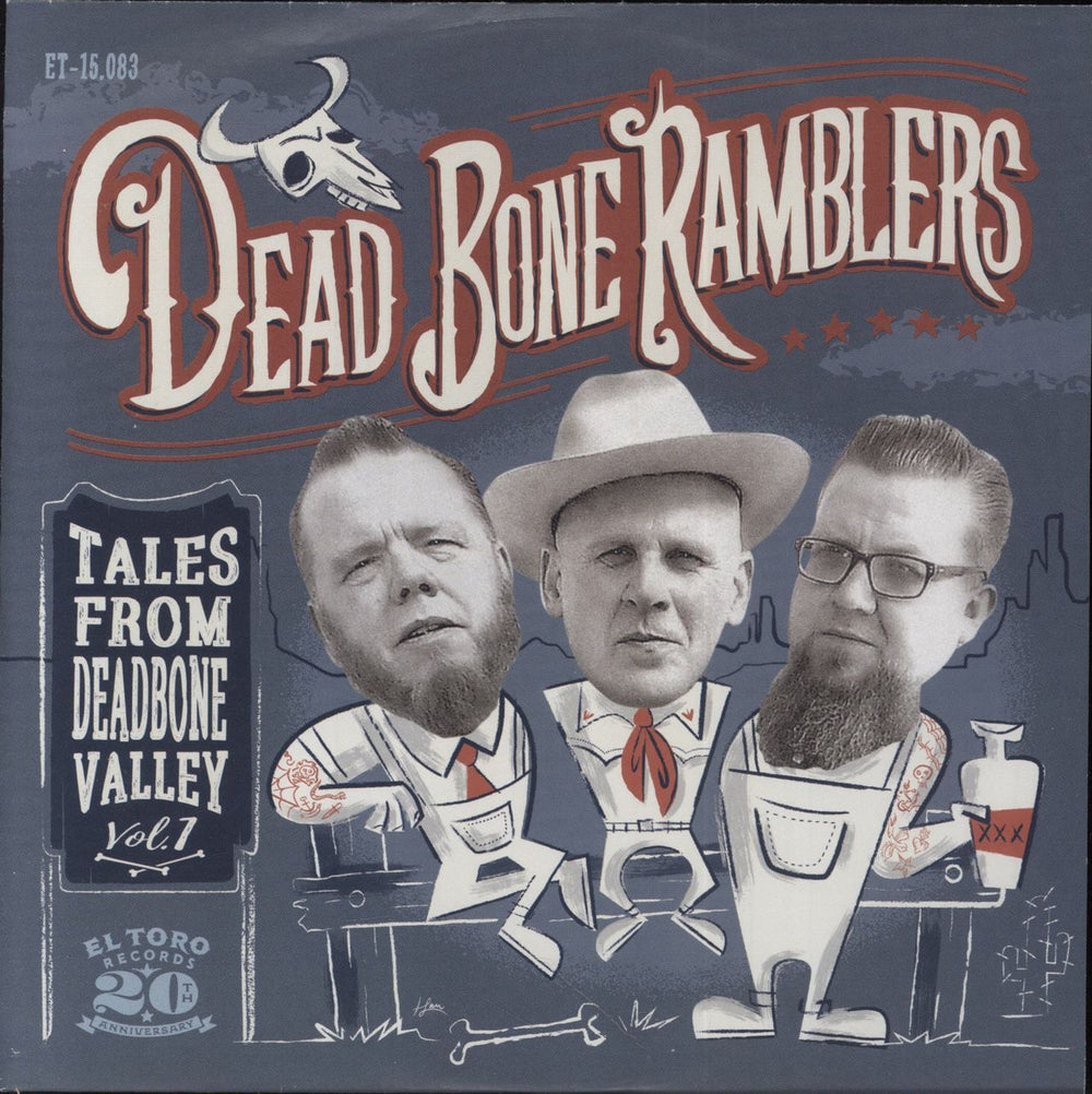 Dead Bone Ramblers Tales From Deadbone Valley Vol.1 + CD Spanish 7" vinyl single (7 inch record / 45) ET-15.083