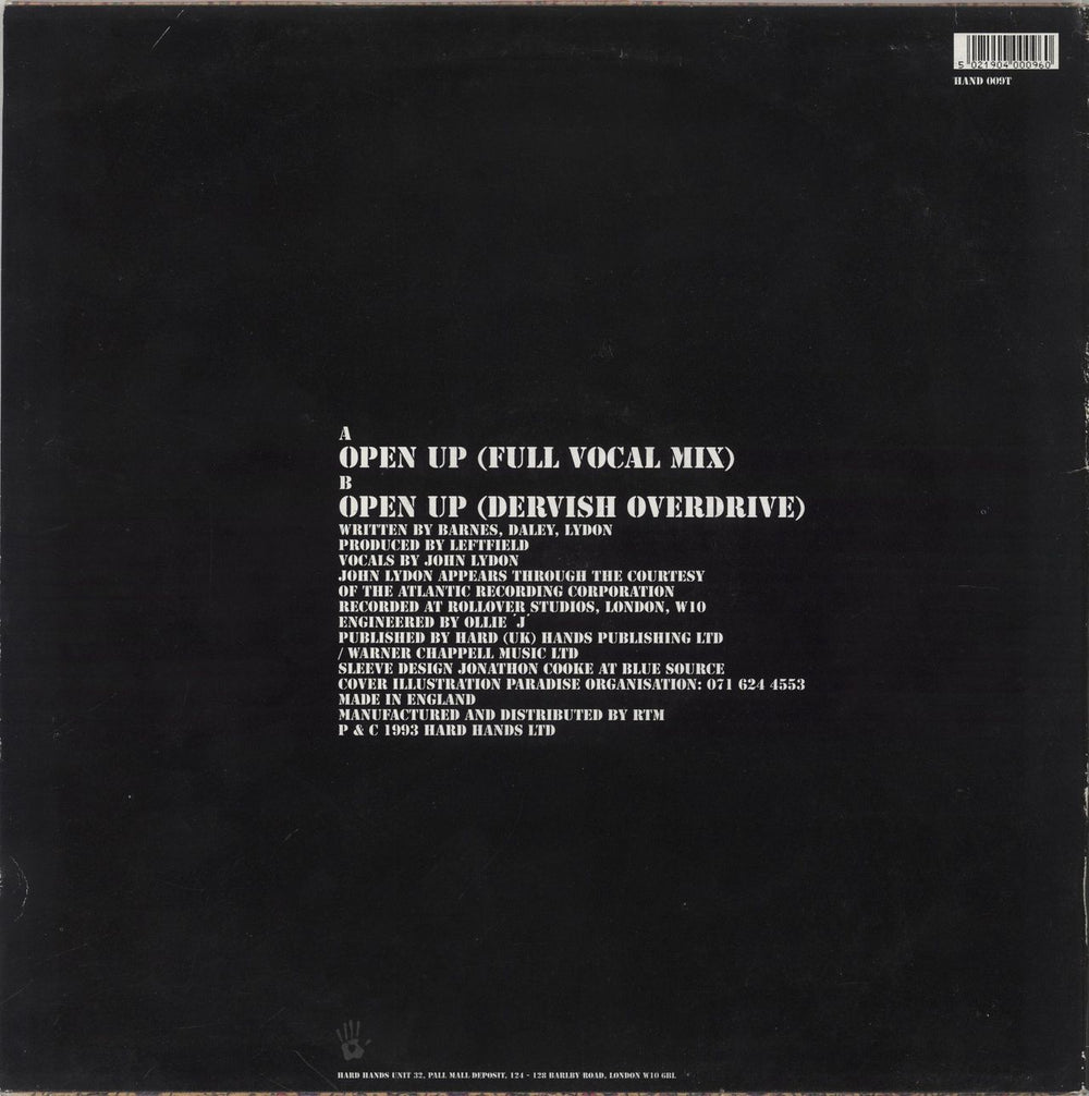 Dead Dred Dred Bass UK 12" vinyl single (12 inch record / Maxi-single) 5022208000502