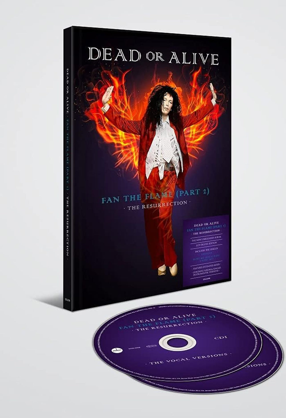 Dead Or Alive Fan The Flame [Part 2]: The Resurrection - Sealed UK 2 CD album set (Double CD) DOA2CFA839078