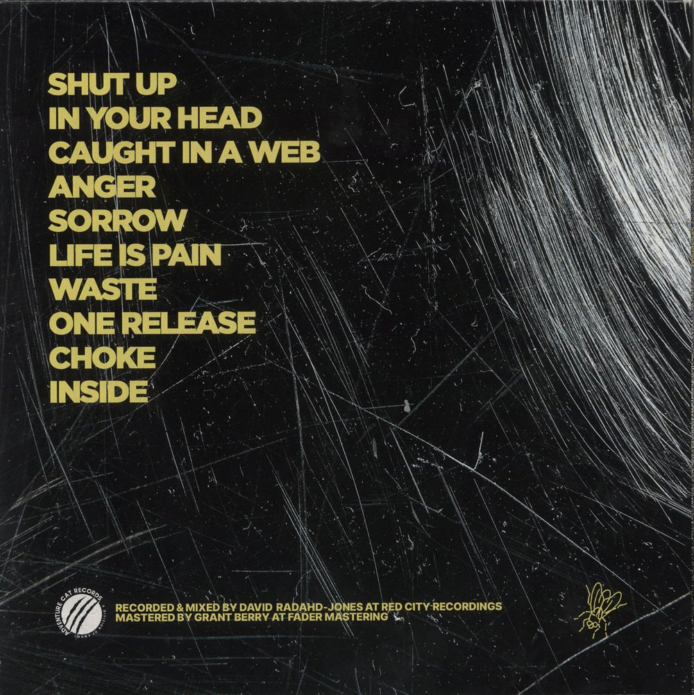 Death Blooms Life Is Pain UK vinyl LP album (LP record)