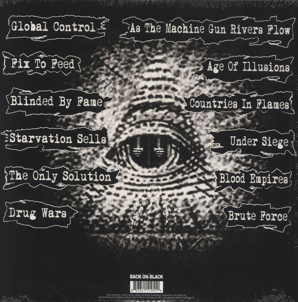 Death Dealers Files Of Atrocity - Coloured Vinyl - Sealed UK vinyl LP album (LP record) 803341519510