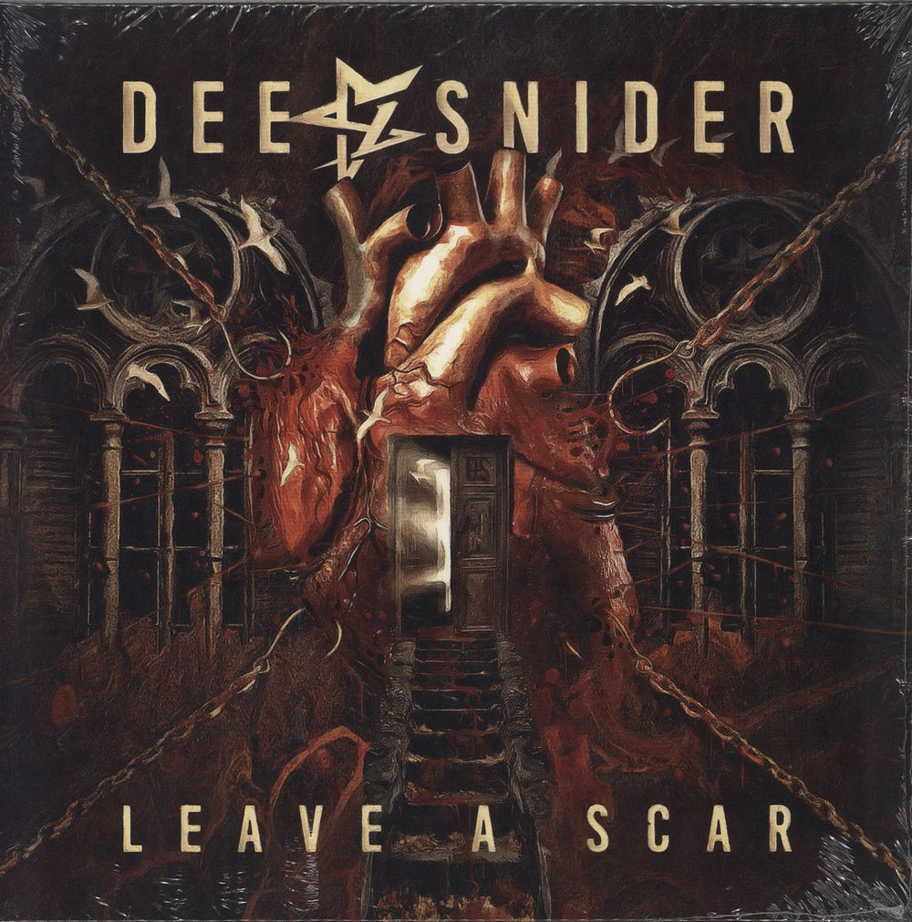 Dee Snider Leave A Scar German vinyl LP album (LP record) NPR1041VINYL