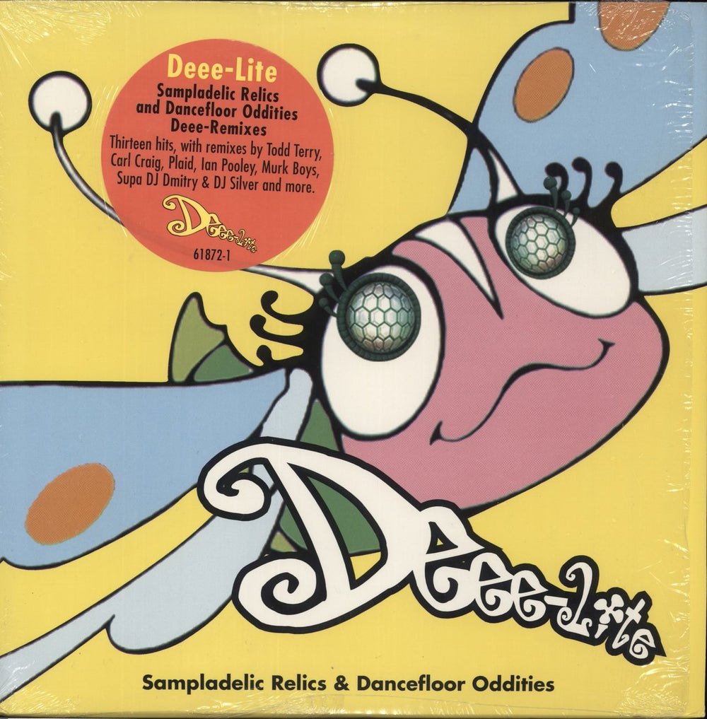 Deee-Lite Sampladelic Relics & Dancefloor Oddities - Deee-Remixes US 2-LP vinyl record set (Double LP Album) 61872-1
