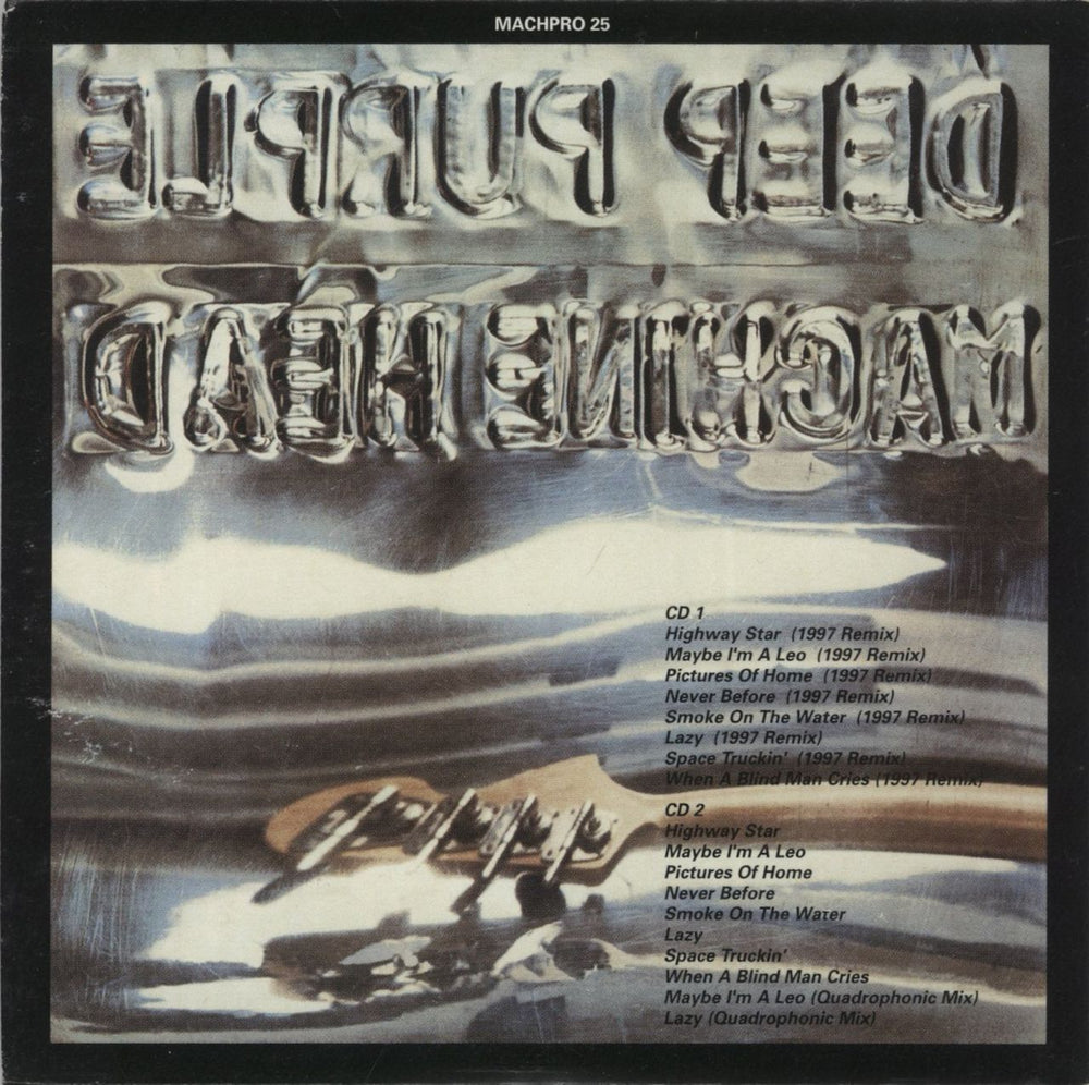 Deep Purple Machine Head - 25th Anniversary UK Promo 2 CD album set (Double CD)