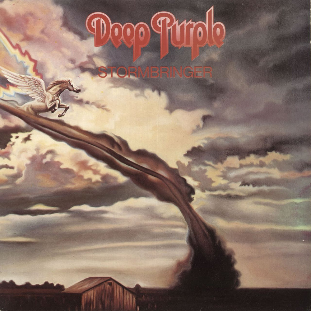 Deep Purple Stormbringer - 1st - EX UK vinyl LP album (LP record) TPS3508