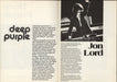 Deep Purple USA Tour 1976 US tour programme DEETRUS880237