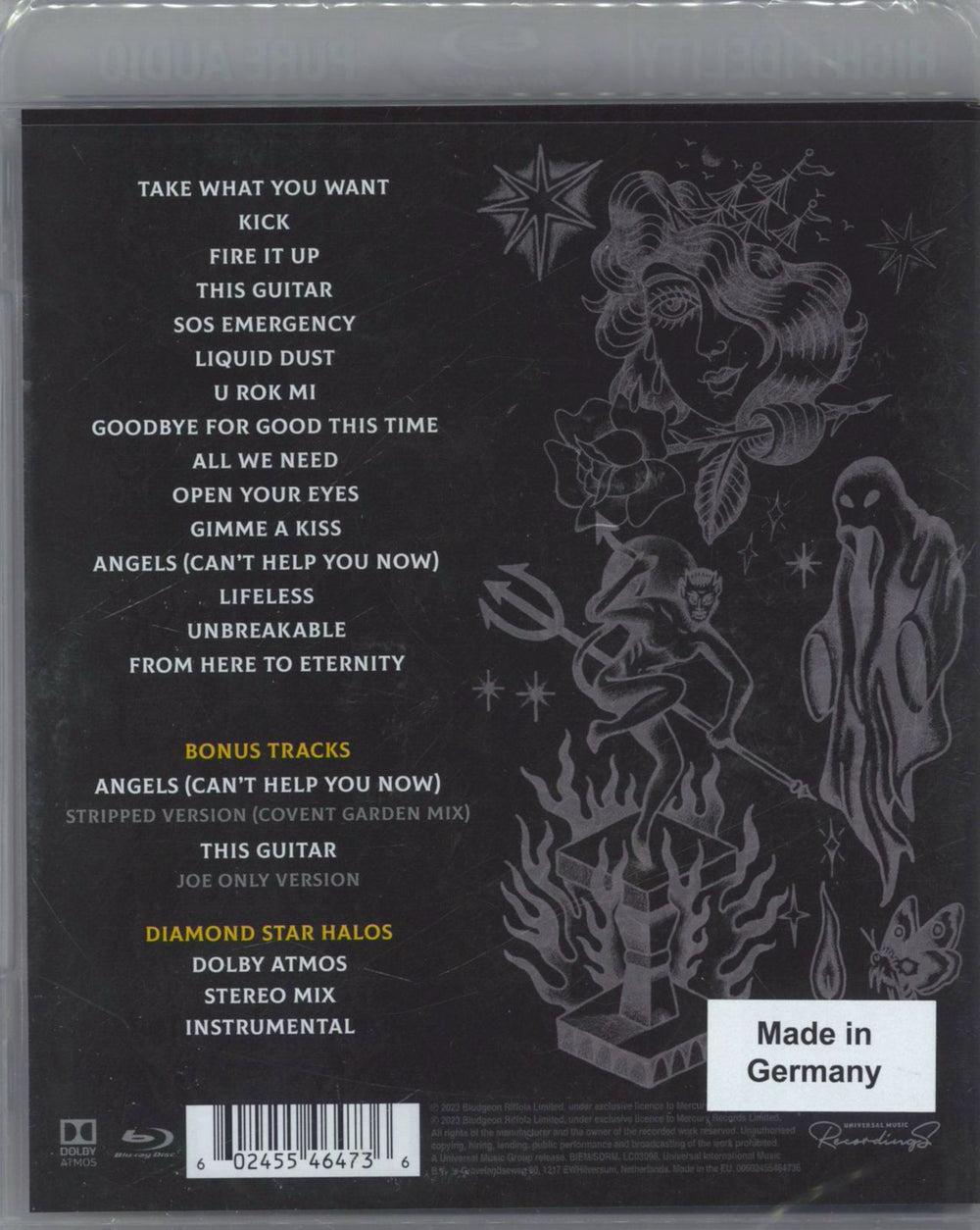 Def Leppard Diamond Star Halos - BLU-RAY AUDIO - Sealed UK Blu Ray DVD 602455464736