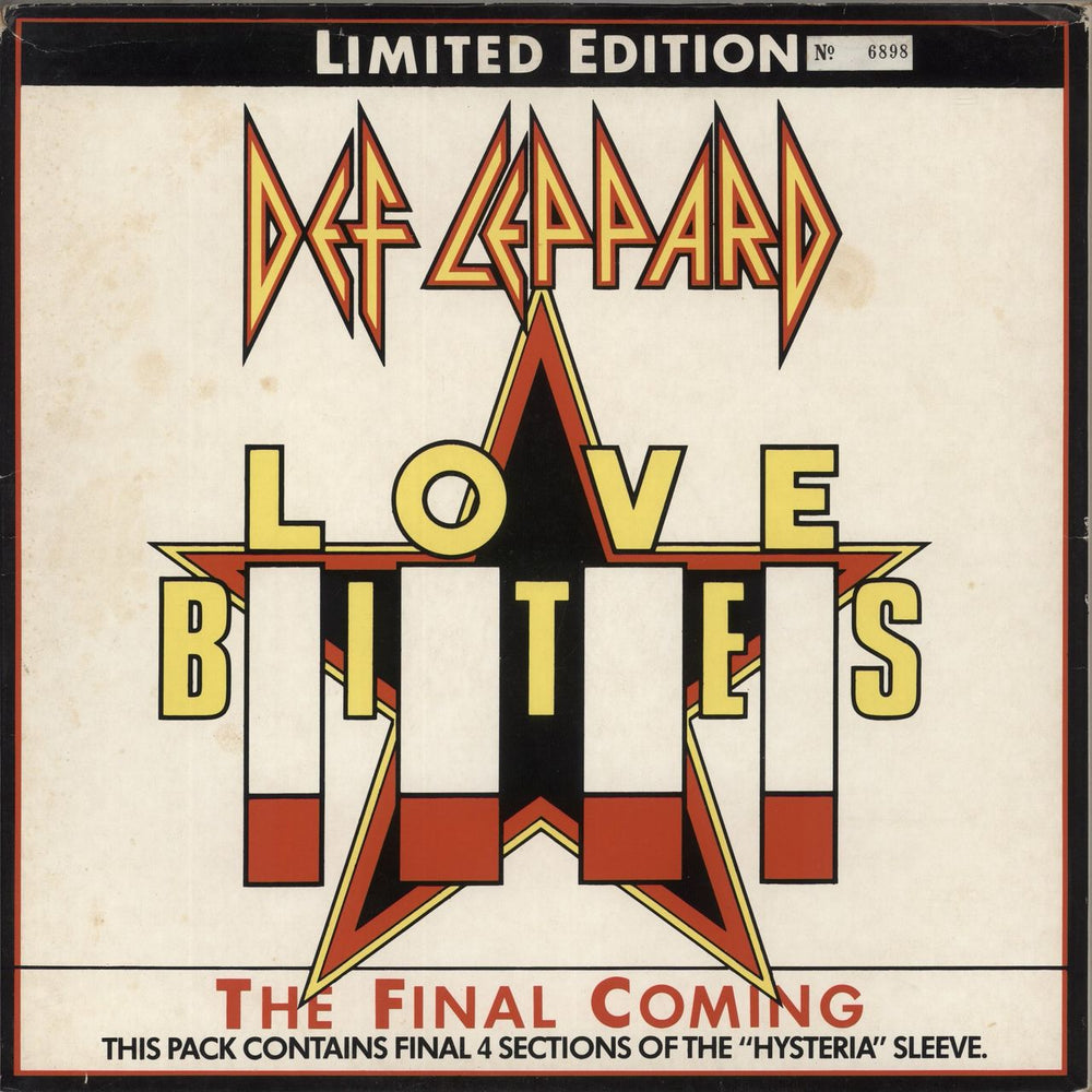 Def Leppard Love Bites - Box Set - EX UK Vinyl Box Set LEPXB5