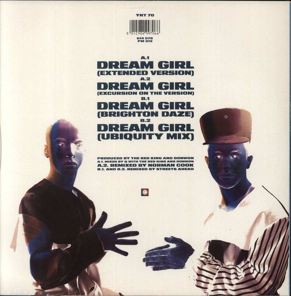 Definition Of Sound Dream Girl UK 12" vinyl single (12 inch record / Maxi-single) 5012984997066