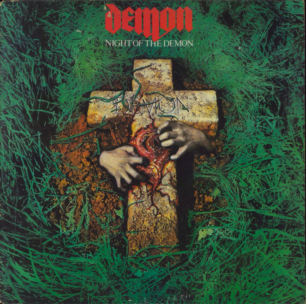 Demon (Rock) Night Of The Demon UK vinyl LP album (LP record) CAL126