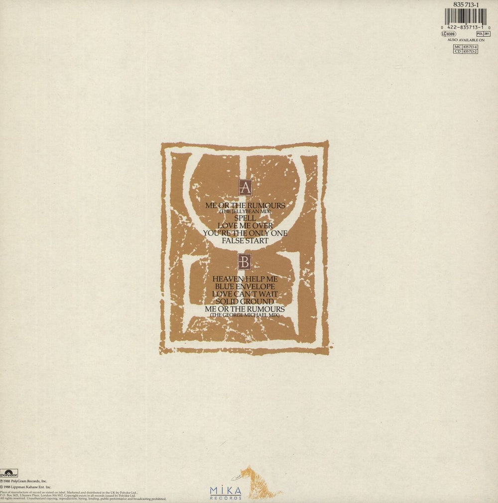 Deon Estus Spell - Hype Sticker UK vinyl LP album (LP record)