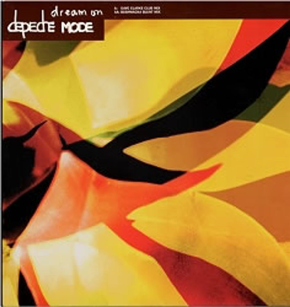 Depeche Mode Dream On UK Promo 12" vinyl single (12 inch record / Maxi-single) PL12BONG30