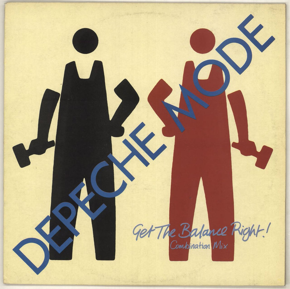 Depeche Mode Get The Balance Right - EX UK 12" vinyl single (12 inch record / Maxi-single) 12BONG2