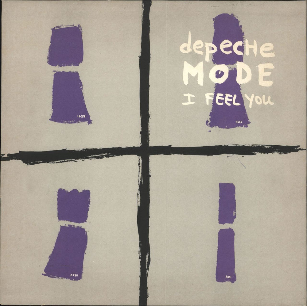 Depeche Mode I Feel You UK 12" vinyl single (12 inch record / Maxi-single) 12BONG21