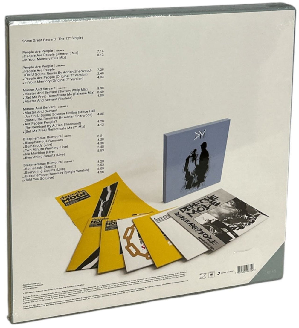 Depeche Mode Some Great Reward - The 12" Singles - Sealed - 00089 UK Vinyl Box Set 1907582298124