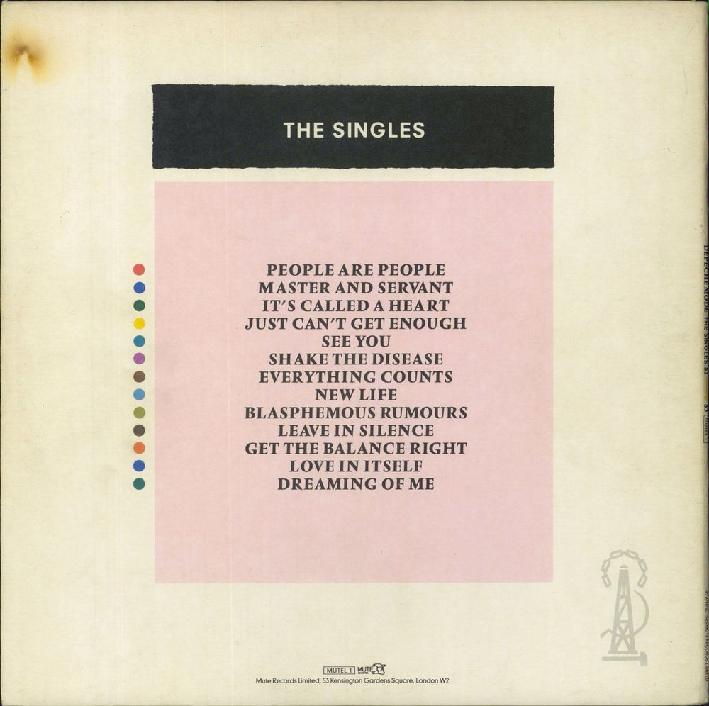 Depeche Mode The Singles 81-85 - EX UK vinyl LP album (LP record)