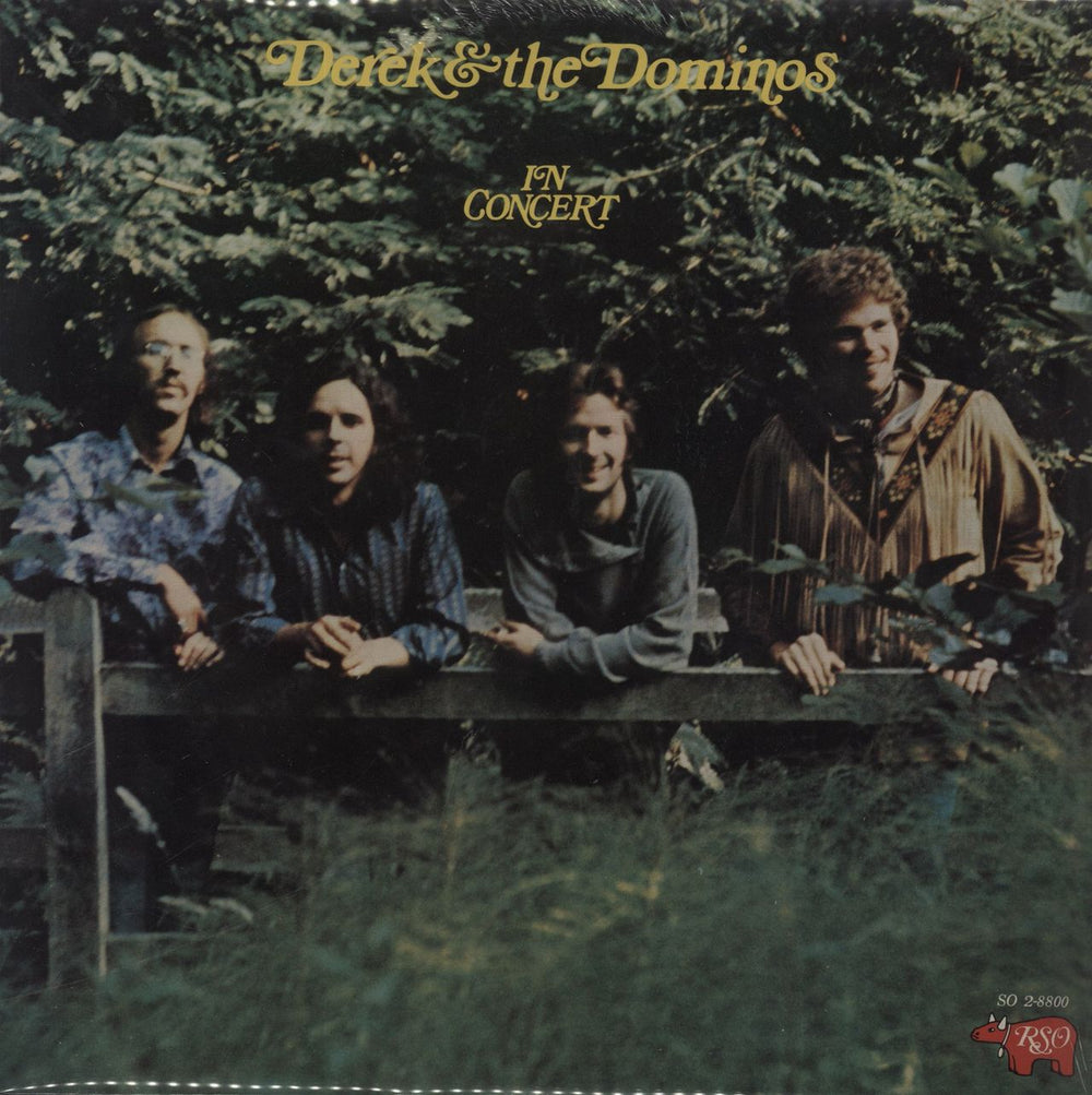 Derek And The Dominos In Concert - Sealed US 2-LP vinyl record set (Double LP Album) SO2-8800