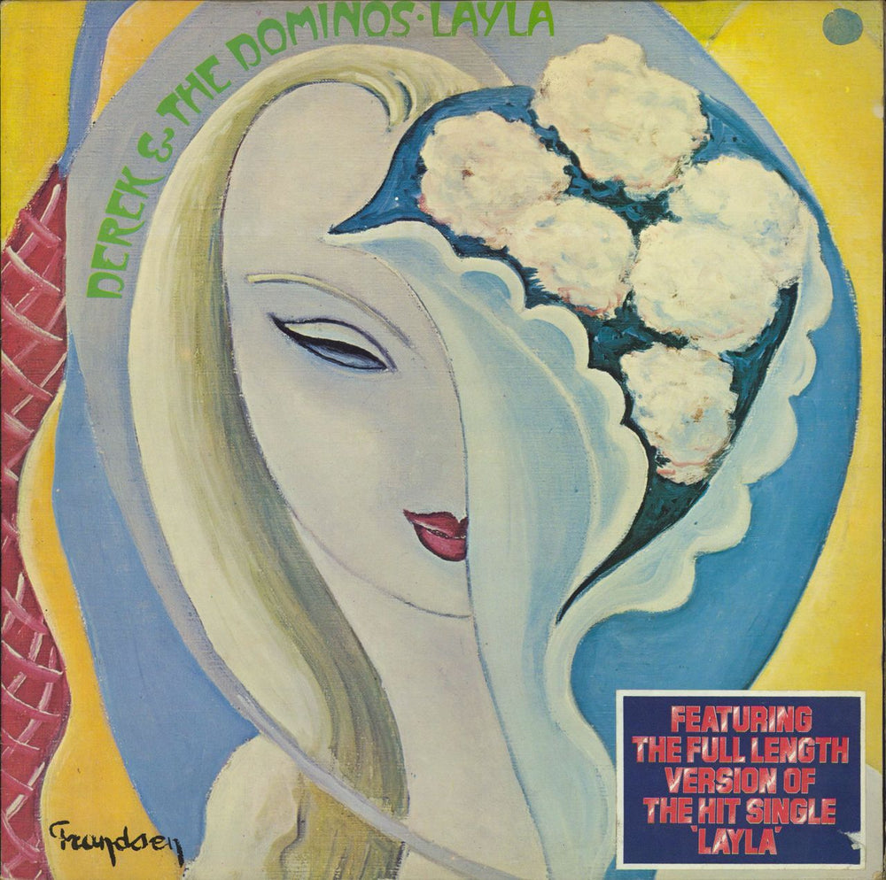 Derek And The Dominos Layla - 1st - Stickered UK 2-LP vinyl record set (Double LP Album) 2625005