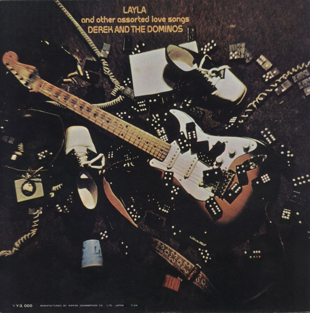 Derek And The Dominos Layla - 3rd Japanese 2-LP vinyl record set (Double LP Album)