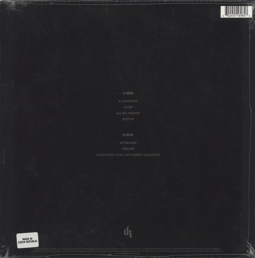 Dermot Kennedy Keep The Evenings Long - Marbled Vinyl - Sealed UK 12" vinyl single (12 inch record / Maxi-single) 602455169853