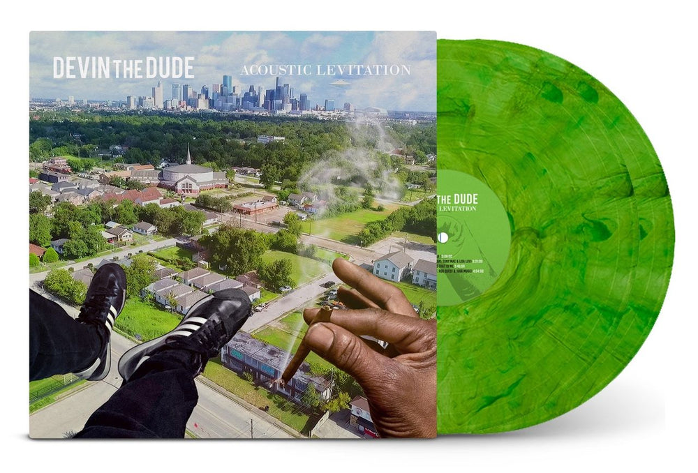 Devin The Dude Acoustic Levitation - Smokey Green Galaxy Vinyl - RSD 2024 - Sealed UK 2-LP vinyl record set (Double LP Album) 6292LAC833931