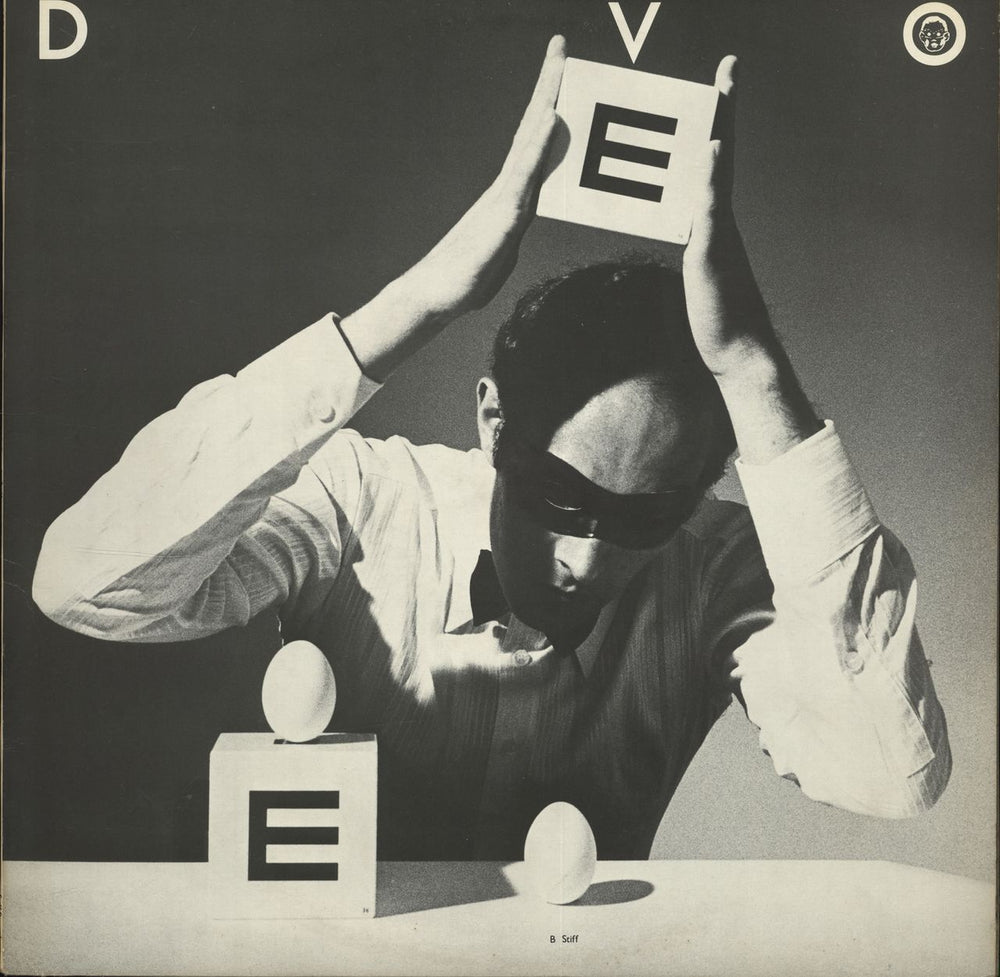Devo B Stiff - Grey Labels UK 12" vinyl single (12 inch record / Maxi-single) ODD1