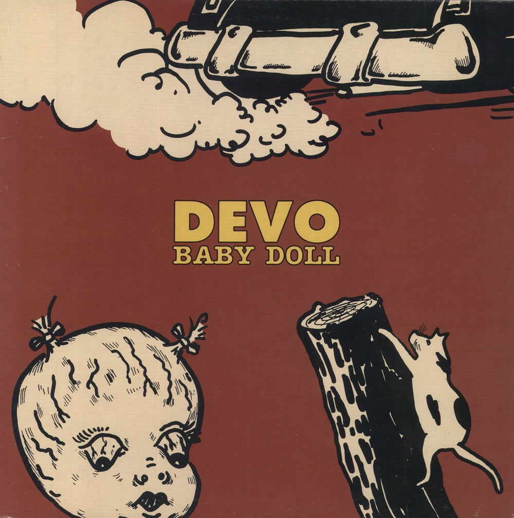 Devo Baby Doll US Promo 12" vinyl single (12 inch record / Maxi-single) 7 75515-0