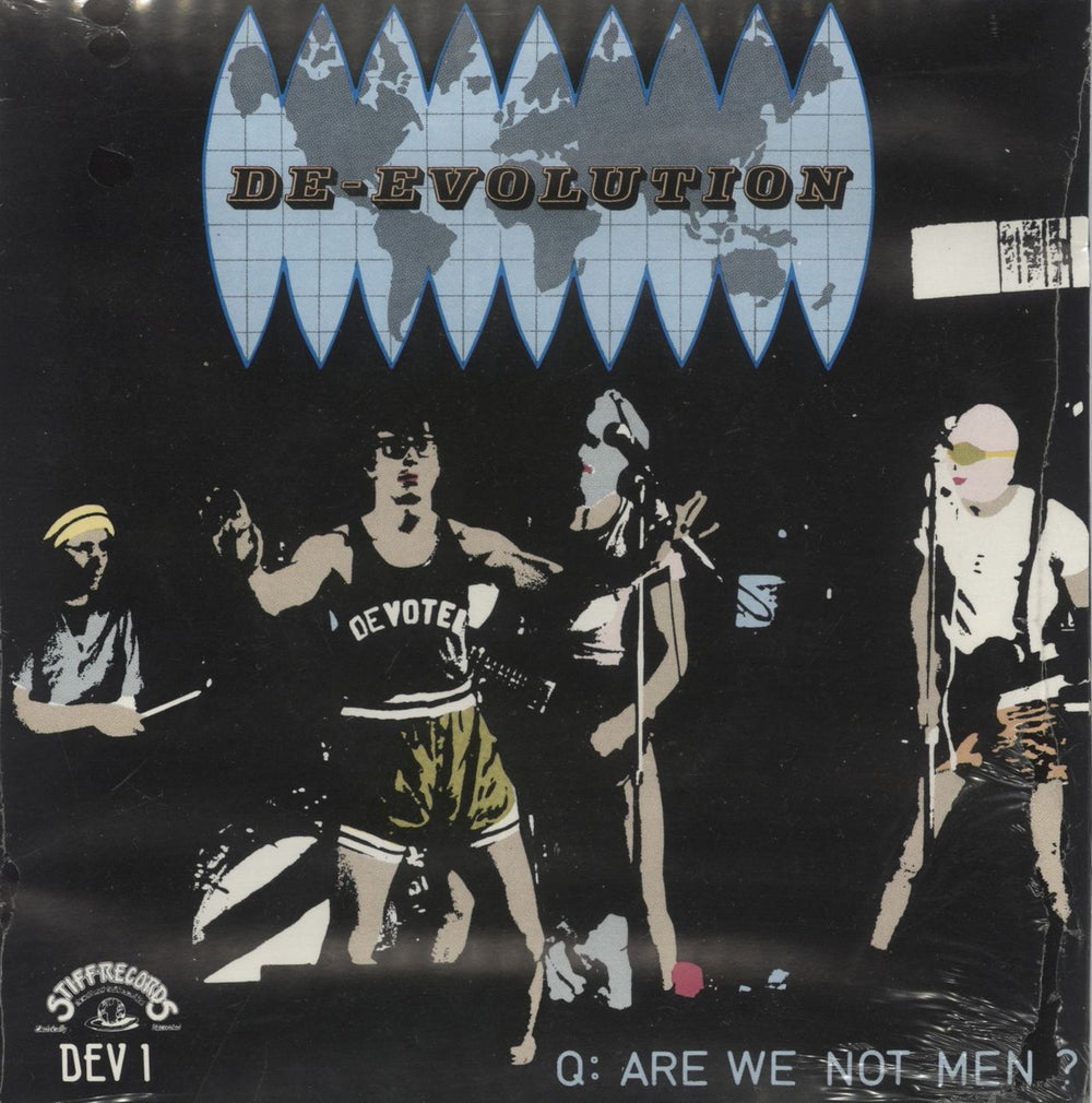 Devo Jocko Homo - Sealed UK 7" vinyl single (7 inch record / 45) DEV1