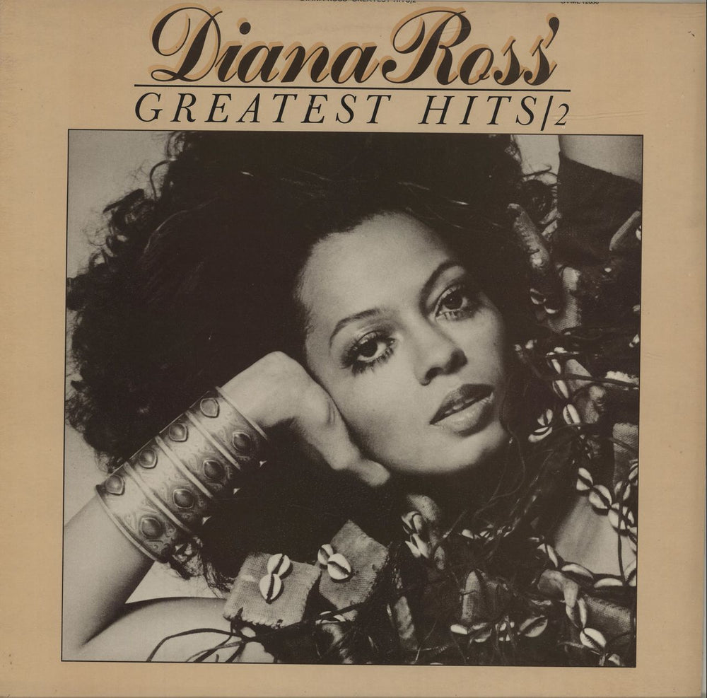 Diana Ross Greatest Hits / 2 UK vinyl LP album (LP record) STML12036