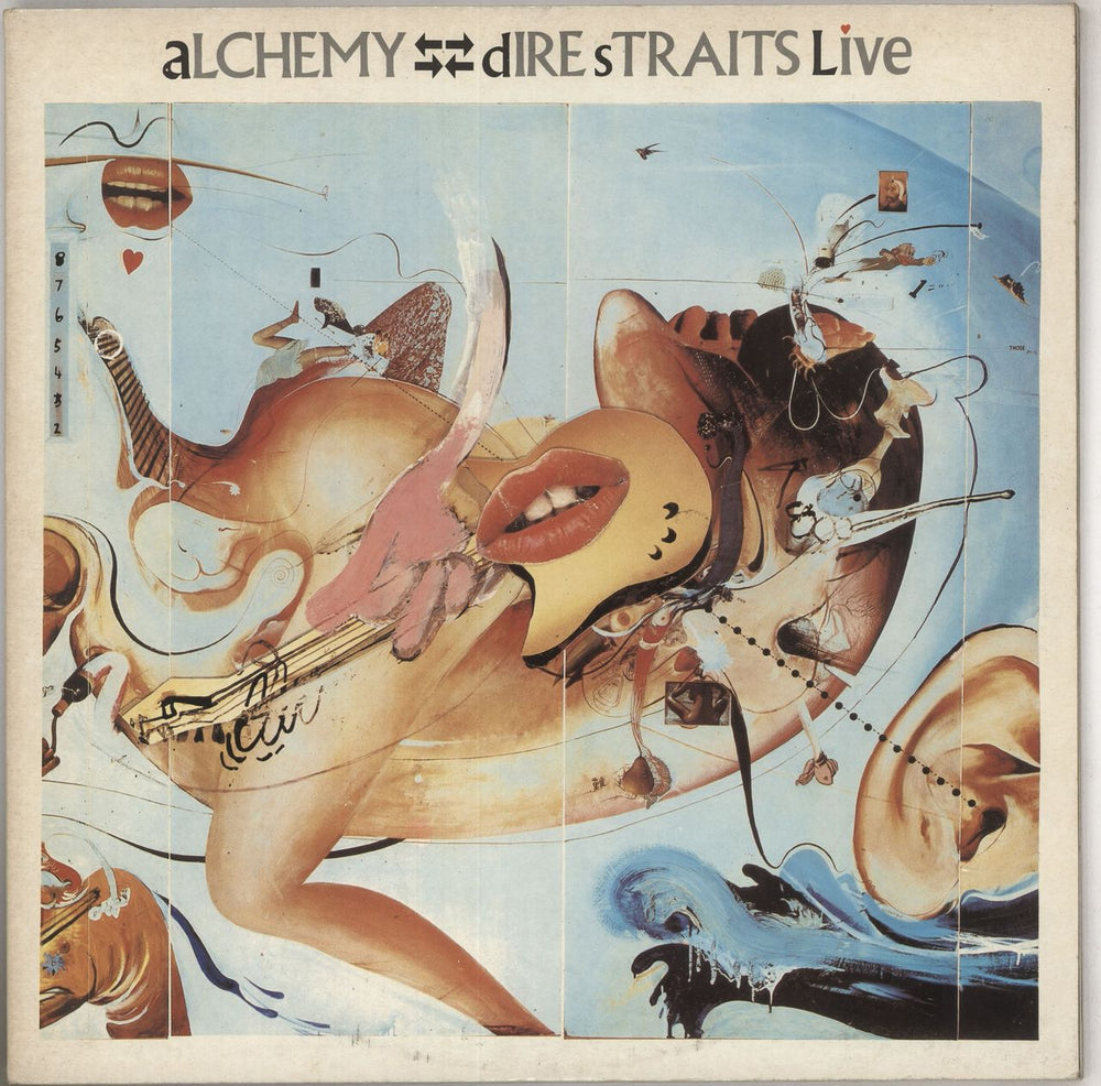 Dire Straits Alchemy Live UK 2-LP vinyl record set (Double LP Album) VERY11