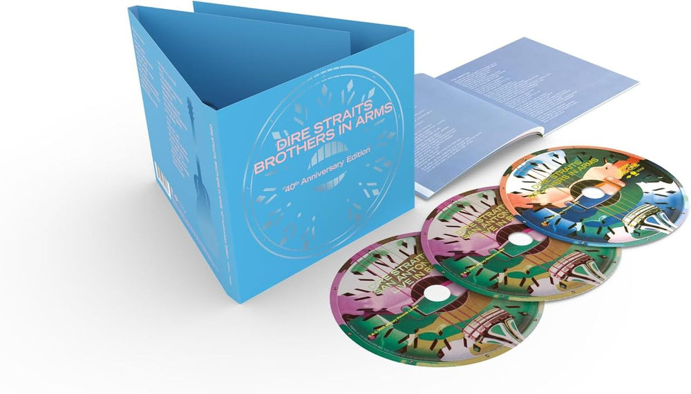 Dire Straits Brothers In Arms - 40th Anniversary Edition - Sealed UK 3-CD album set (Triple CD) 7565089
