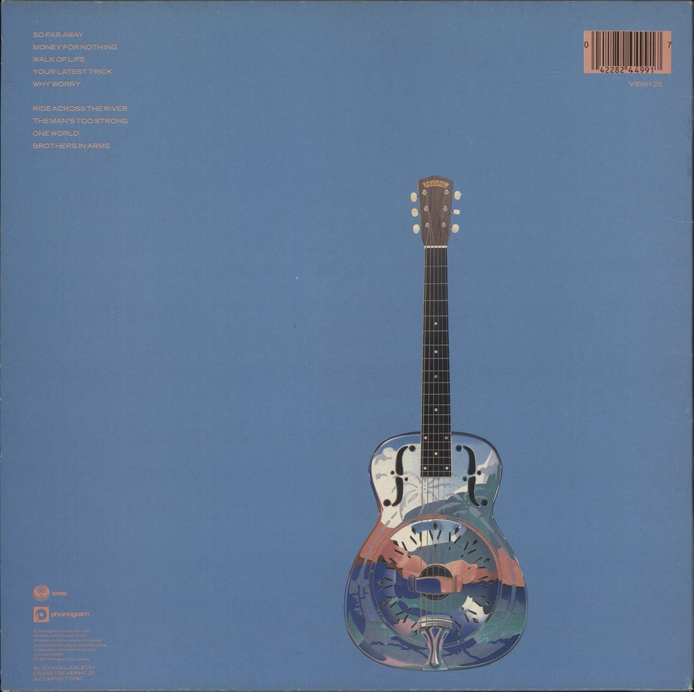 Dire Straits Brothers In Arms - Live Stickered Sleeve UK vinyl LP album (LP record) 042282449917