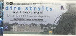 Dire Straits World Tour - On Every Street + Ticket Stub UK tour programme