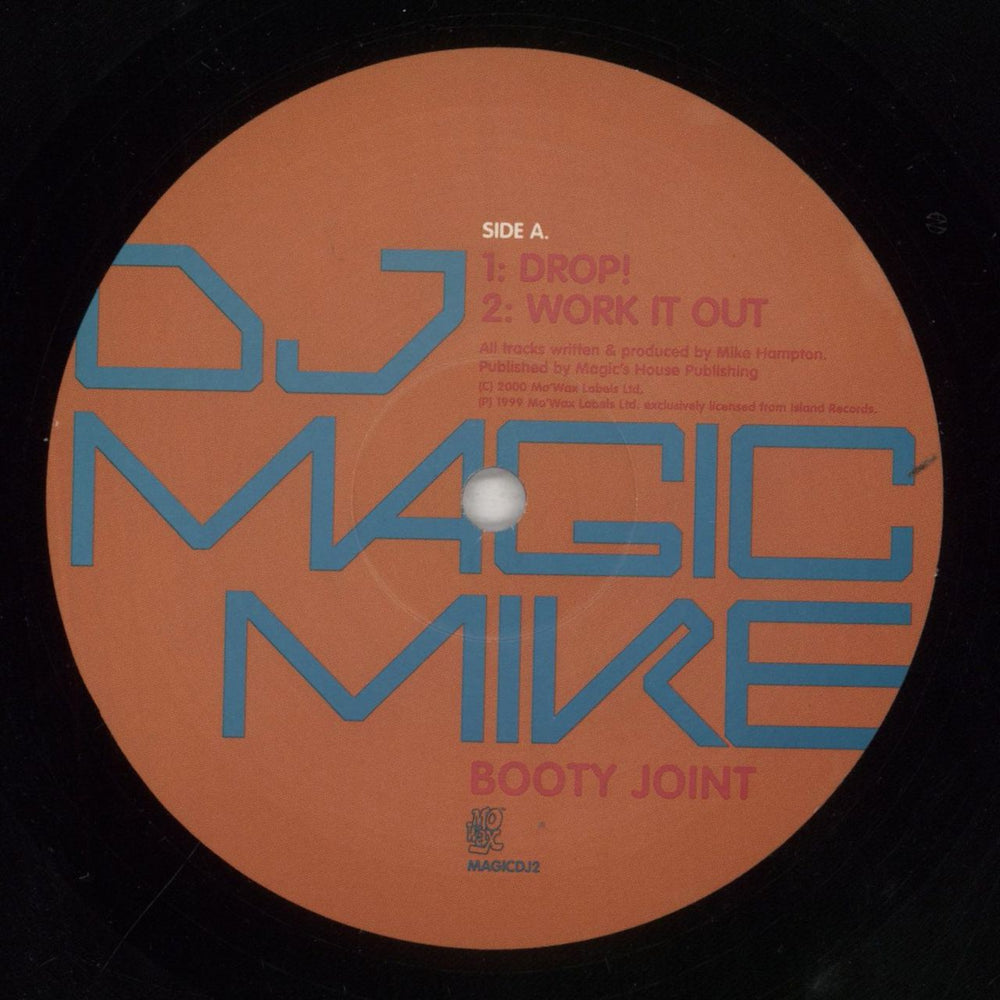 DJ Magic Mike Booty Joint UK 12" vinyl single (12 inch record / Maxi-single) 6NB12BO856637