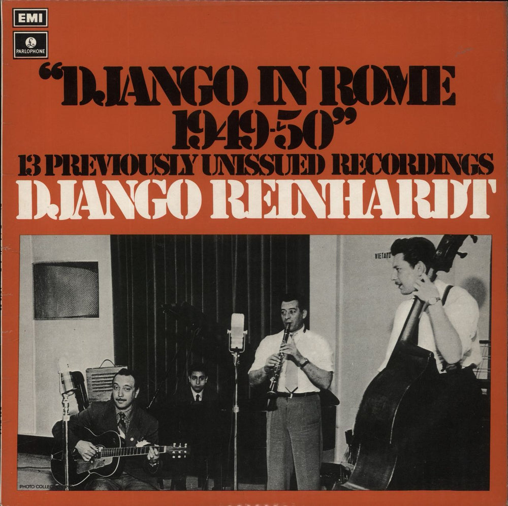 Django Reinhardt Django Reinhardt In Rome 1949-1950 UK vinyl LP album (LP record) PCS7146